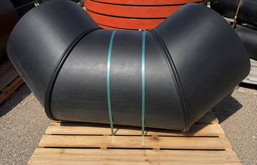 HDPE flange fitting ready for quote review
