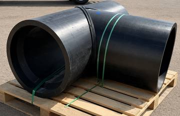 Large-diameter HDPE fitting