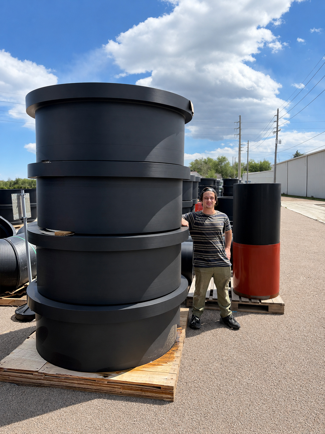 911HDPE branded fitting ready for quote review